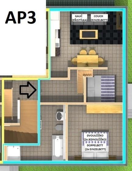 אברטאמי Apartmany Pod Sjezdovkou מראה חיצוני תמונה